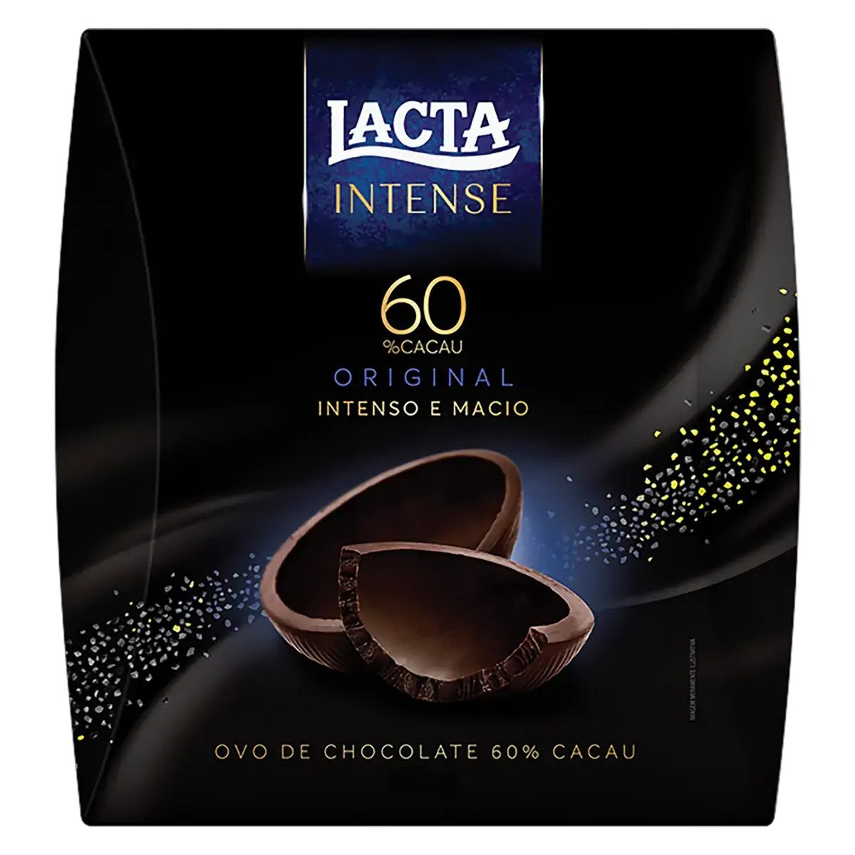 Ovo De Páscoa Original 60 Cacau Lacta Intense Caixa 280g