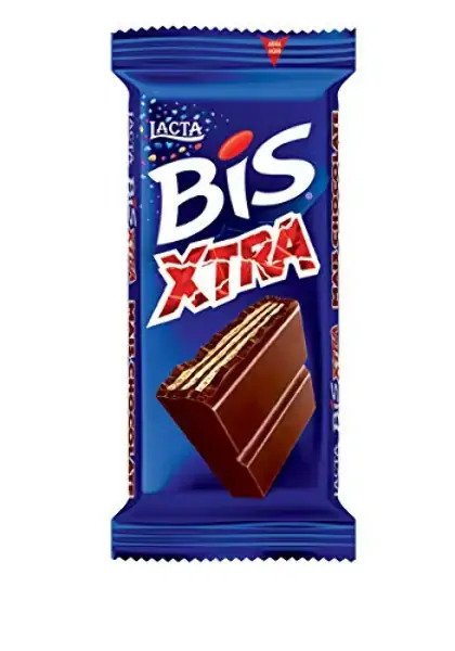 Wafer Recheio E Cobertura Chocolate Lacta Bis Xtra Pacote 45g