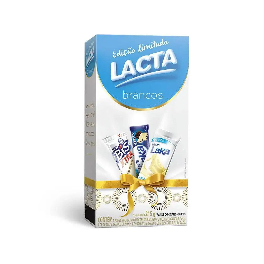 Cx Lacta Mix Brancos 1x215g