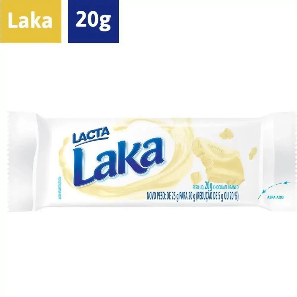 Laka Branco Lacta 25 G