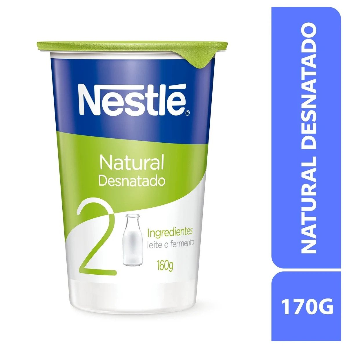 Iogurte NESTLÉ Natural Desnatado 160g