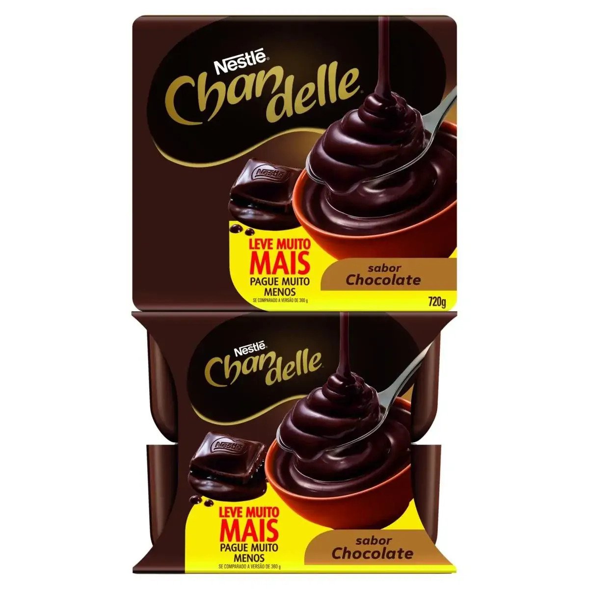 Sobremesa Chandelle Chocolate 720g