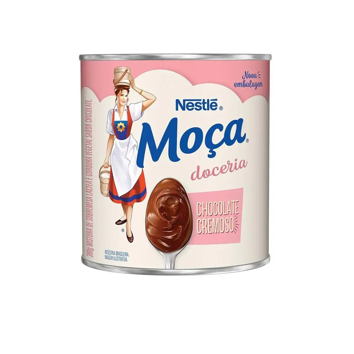 Sobremesa MOÇA Chocolate Cremoso 380g